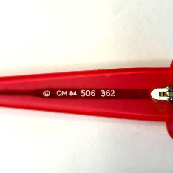 Vintage 1984 Claude Montana For Alan Milki Glasses Frames Model 506 Color 362 - Picture 9 of 15